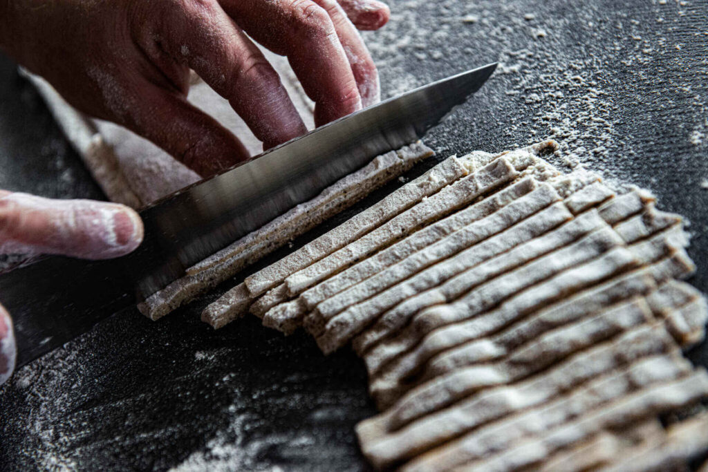 ricetta originale dei pizzoccheri valtellinesi al ristorante Carpe Diem di Livigno